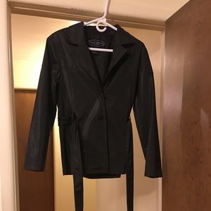 Black coat